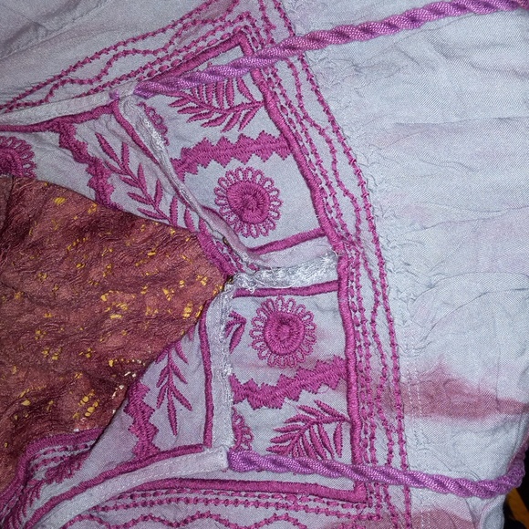 Free People tie die crop top - Picture 3 of 4